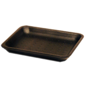 EPS Foam Trays Absorption Black ABS Tray  179x136x41mm 