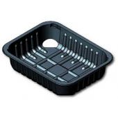 PETPE Meat Trays D13-Range RD13BP-100 Black  239x176x100mm