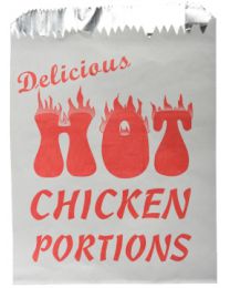 Hot Deli Chicken bags small 180x260x70