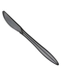 Black heavy duty knife -
