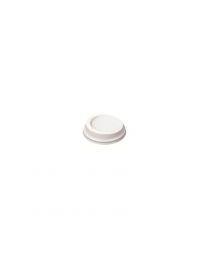 White Sip Lid for 12oz Cup 90mm